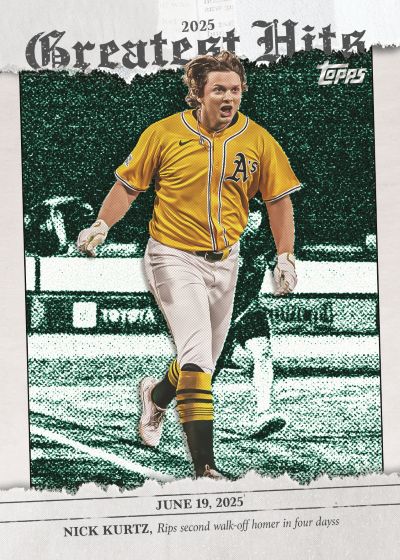 2026 Topps Baseball Series 1 2025 Greatest Hits Nick Kurtz