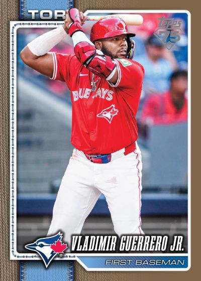 2026 Topps Baseball Series 1 Gold Vladimir Guerrero Jr