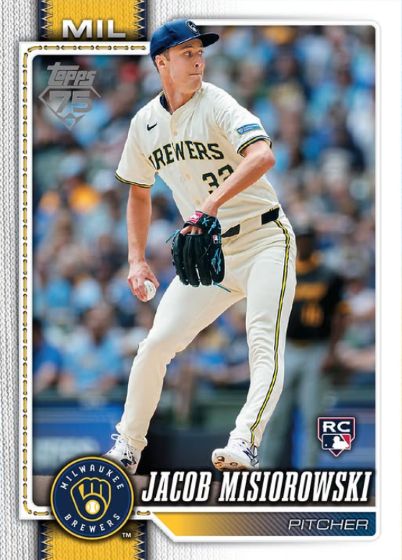 2026 Topps Baseball Series 1 Jacob Misiorowski