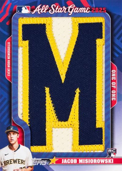 2026 Topps In The Name Relics Jacob Misiorowski 1