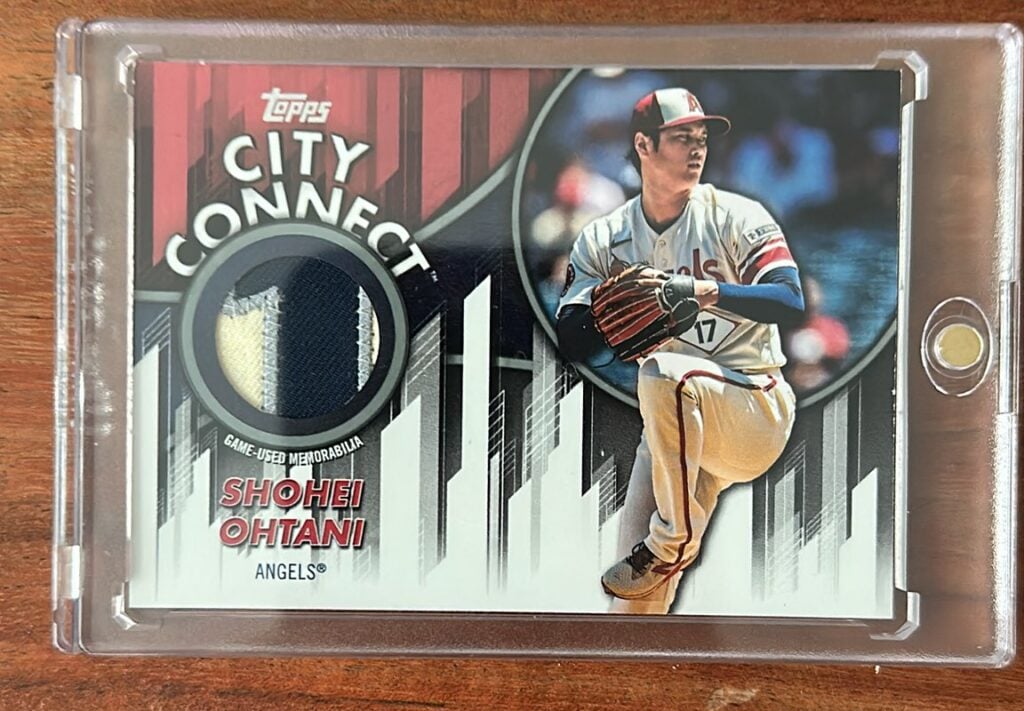 2026 Topps Series 1 Shohei Ohtani City Connect Patch 1:1