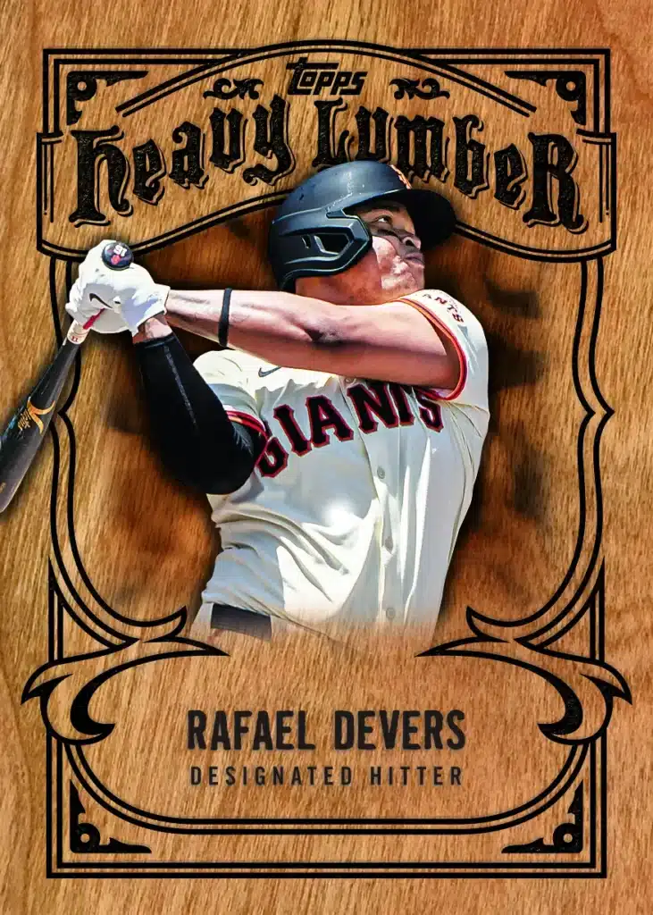 2026 Topps Series 1 Rafael Devers Heavy Lumber
