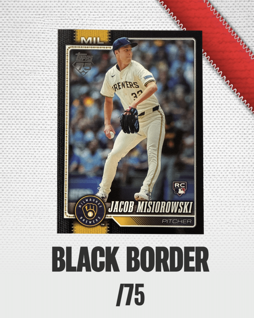 2026 Topps Series 1 Baseball Black Border /75 Ludex Blog