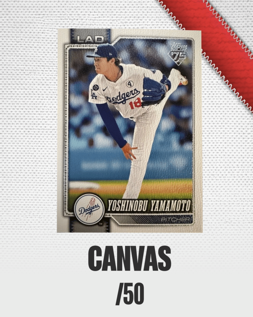 2026 Topps Series 1 Baseball Canvas /50 Ludex Blog