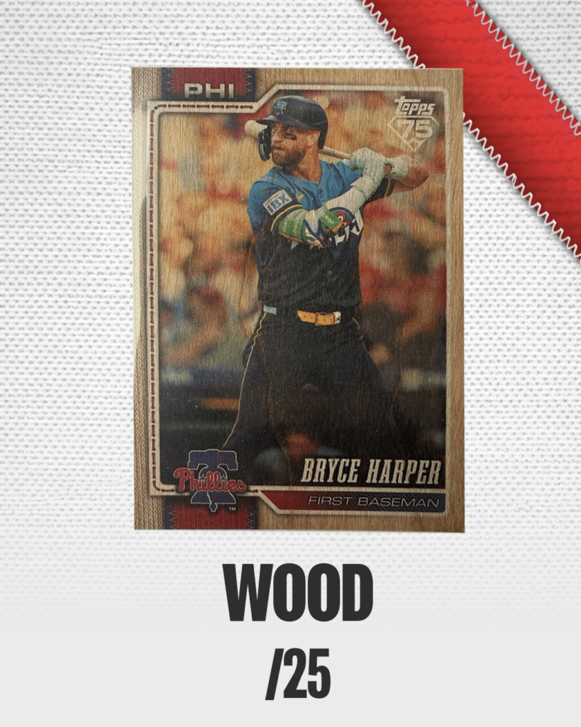 2026 Topps Series 1 Baseball Wood /25 Ludex Blog