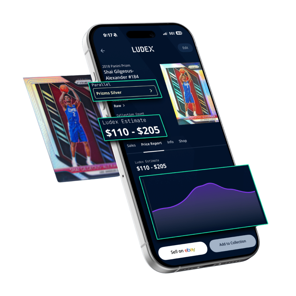 Ludex Sports and TCG card scanner app