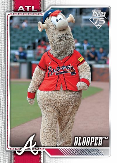 2026 Topps Series 1 Celebration Mega Box Mascots Blooper