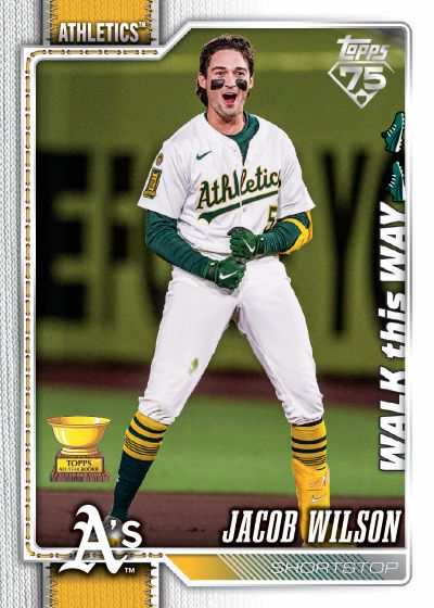 2026 Topps Series 1 Celebration Mega Box Walk This Way Jacob Wilson