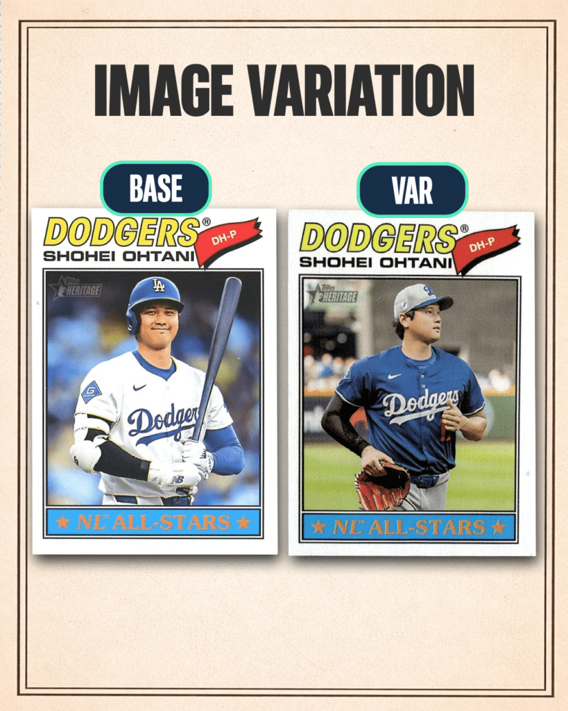 2026 Topps Heritage Image Variations