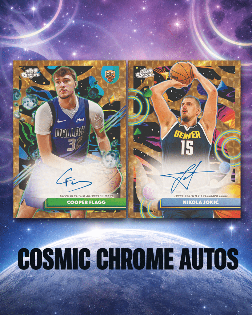 2025 Topps Cosmic Chrome Basketball Cosmic Chrome Autographs Ludex