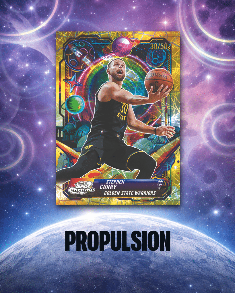 2025 Topps Cosmic Chrome Basketball Propulsion Ludex