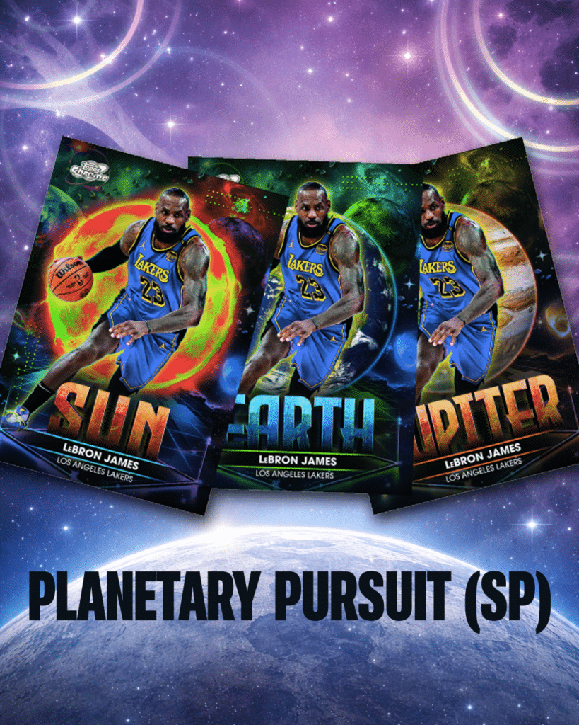2025 Topps Cosmic Chrome Basketball Planetary Pursuit SP Ludex