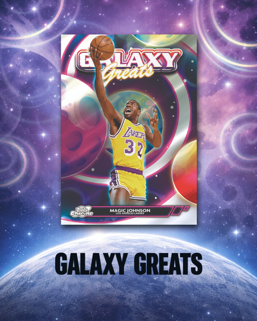 2025 Topps Cosmic Chrome Basketball Galaxy Greats Ludex