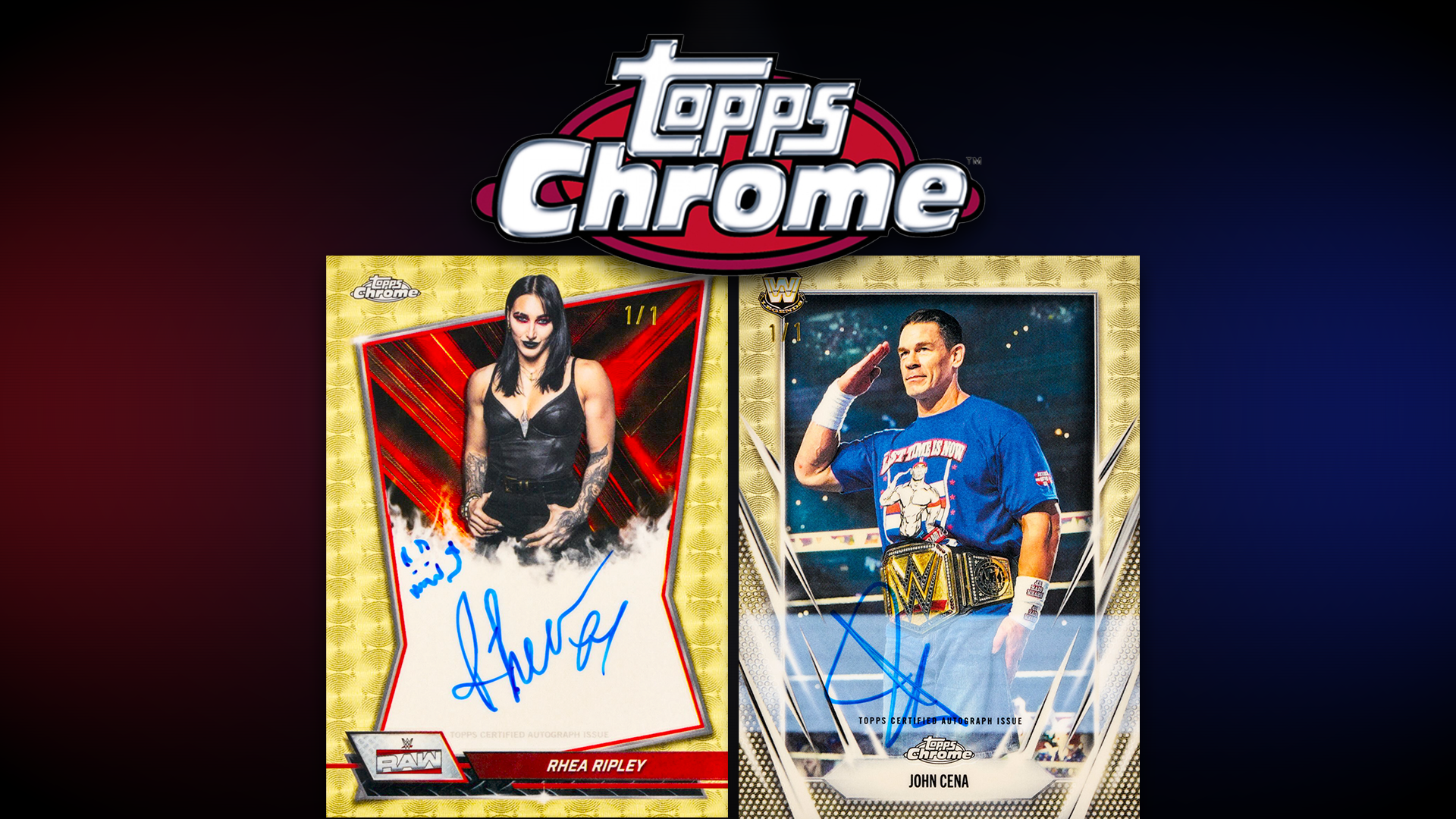 2026 Topps Chrome WWE Blog Cover Image Ludex