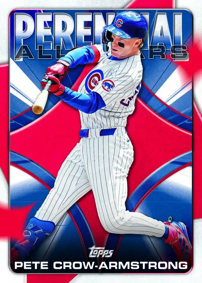 The Best Cards to Look For in 2026 Topps Series 1 Celebration Mega Boxes 10 2026 Topps Series 1 Celebration Mega Box Perennial All Stars Pete-Crow Armstrong