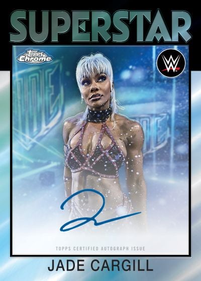 The Best Cards to Look For in 2026 Topps Chrome WWE 13 2026 Topps Chrome WWE Jade Cargill Superstar Autograph Ludex Blog