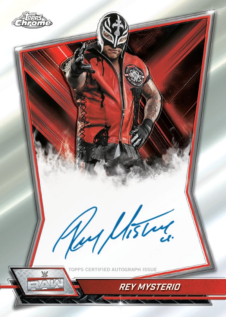 The Best Cards to Look For in 2026 Topps Chrome WWE 12 2026 Topps Chrome WWE Rey Mysterio Chrome Autograph Ludex Blog