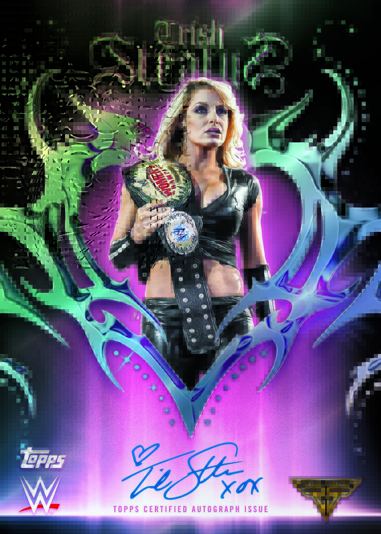 The Best Cards to Look For in 2026 Topps Chrome WWE 20 2026 Topps Chrome WWE Trish Stratus 25th Anniversary Autograph Ludex Blog