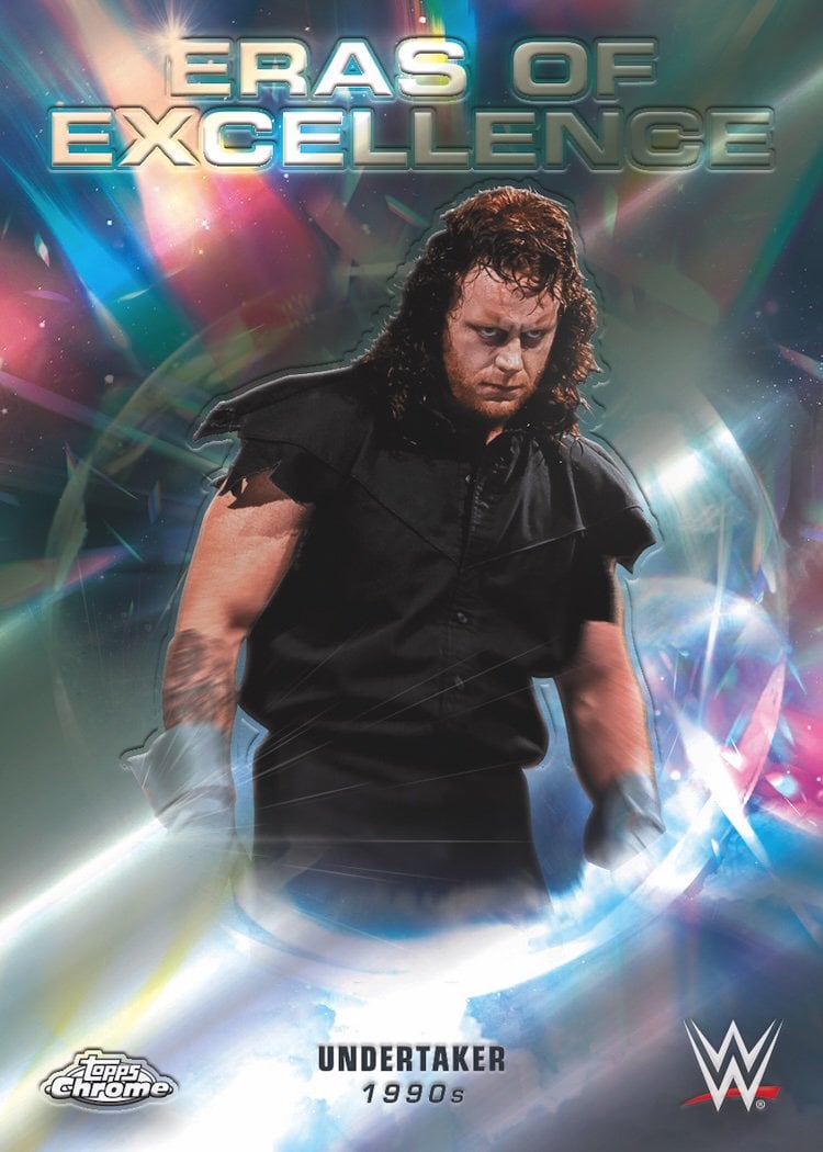 The Best Cards to Look For in 2026 Topps Chrome WWE 6 2026 Topps Chrome WWE Undertaker Eras of Excellence 1990s Insert Ludex Blog