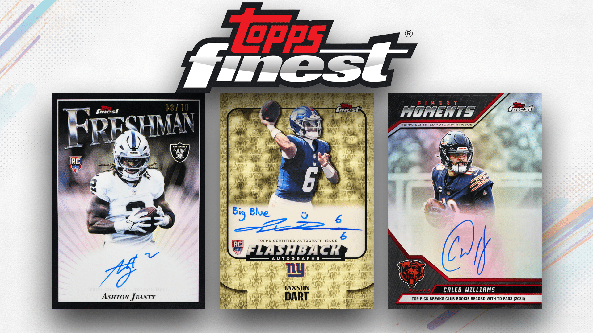 2025 Topps Finest Football Blog Cover Image Ludex