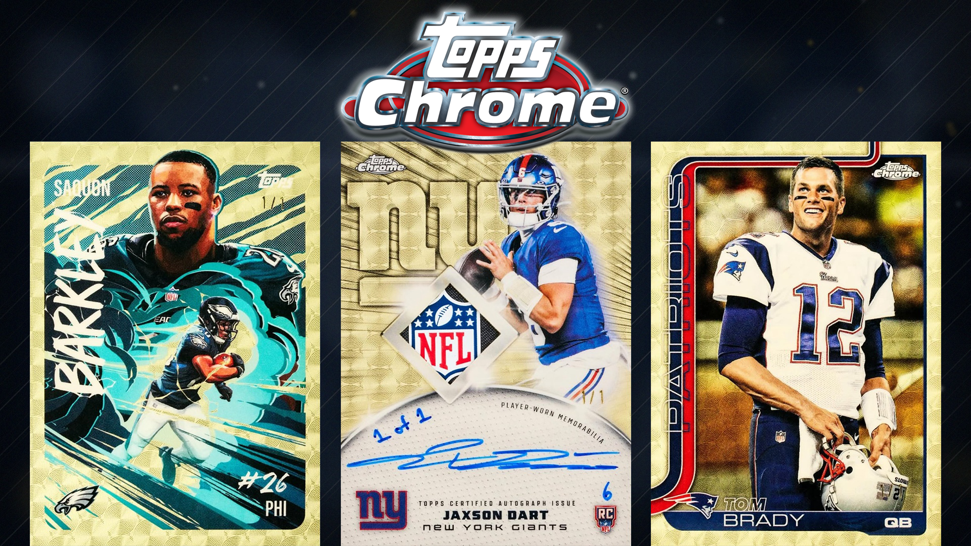 2025 Topps Chrome Football NFL Ludex Blog Cover Image