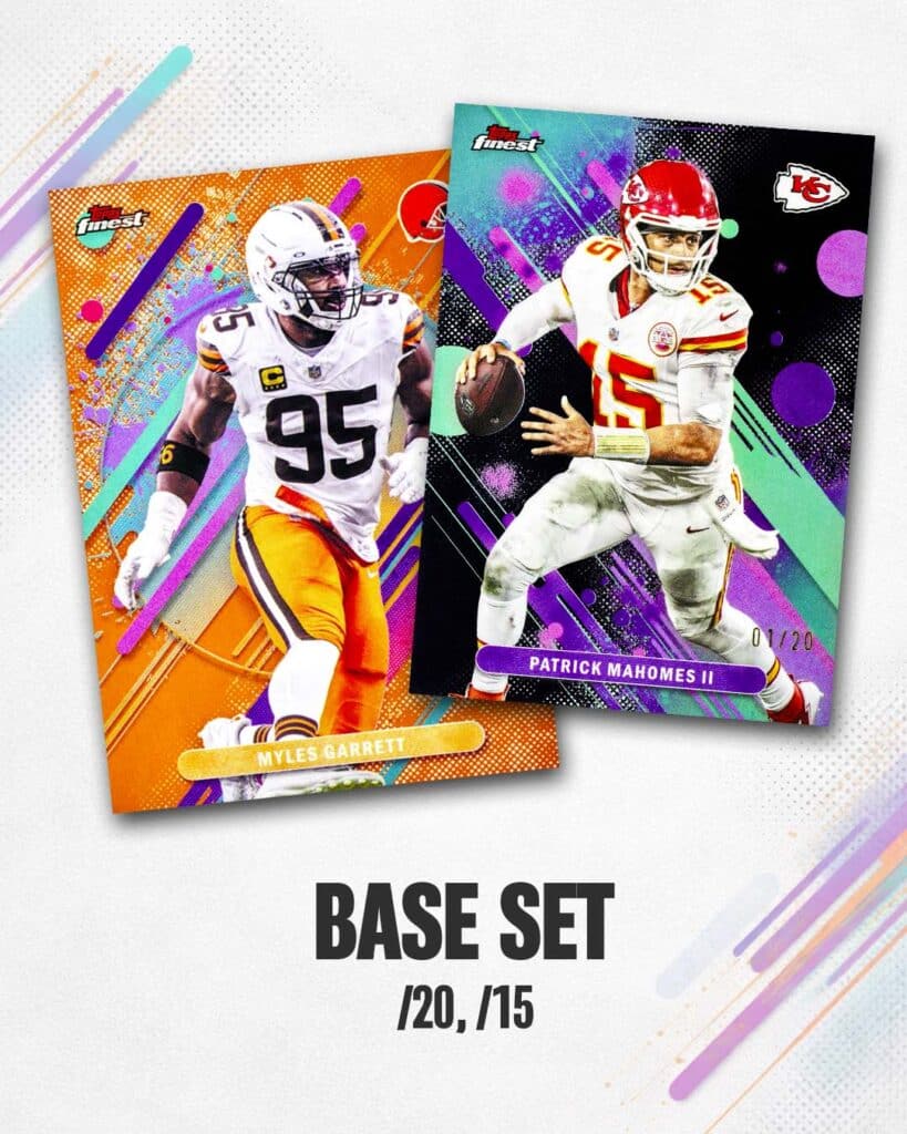 2025 Topps Finest Football Base Set Ludex