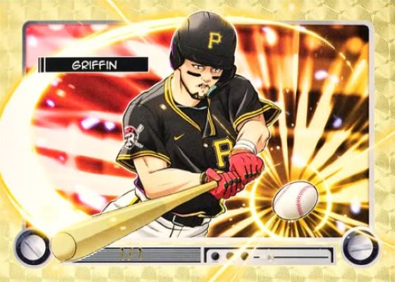 2026 Bowman Baseball Konnor Griffin Anime Superfractor 1/1 Pittsburgh Pirates outfield prospect manga art one-of-one