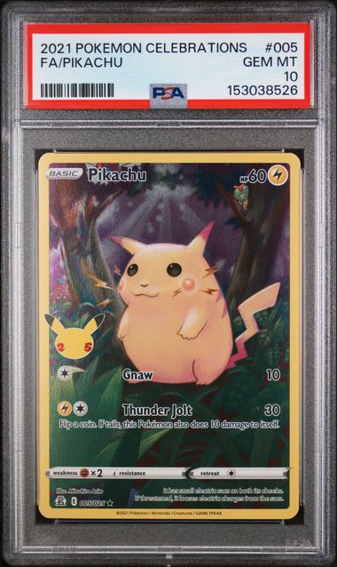 Top 10 Most Graded Pikachu Cards of All Time | LUDEX