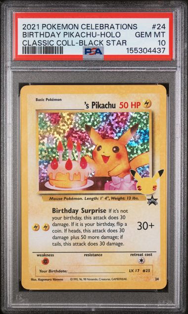 Top 10 Most Graded Pikachu Cards of All Time | LUDEX
