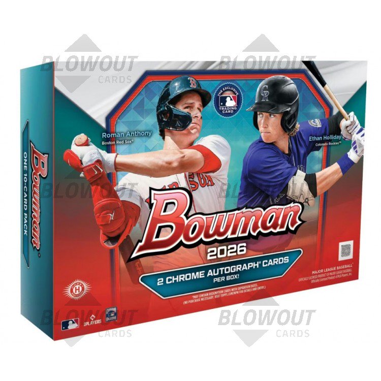 2026 Bowman Baseball Breaker Delight Box packaging