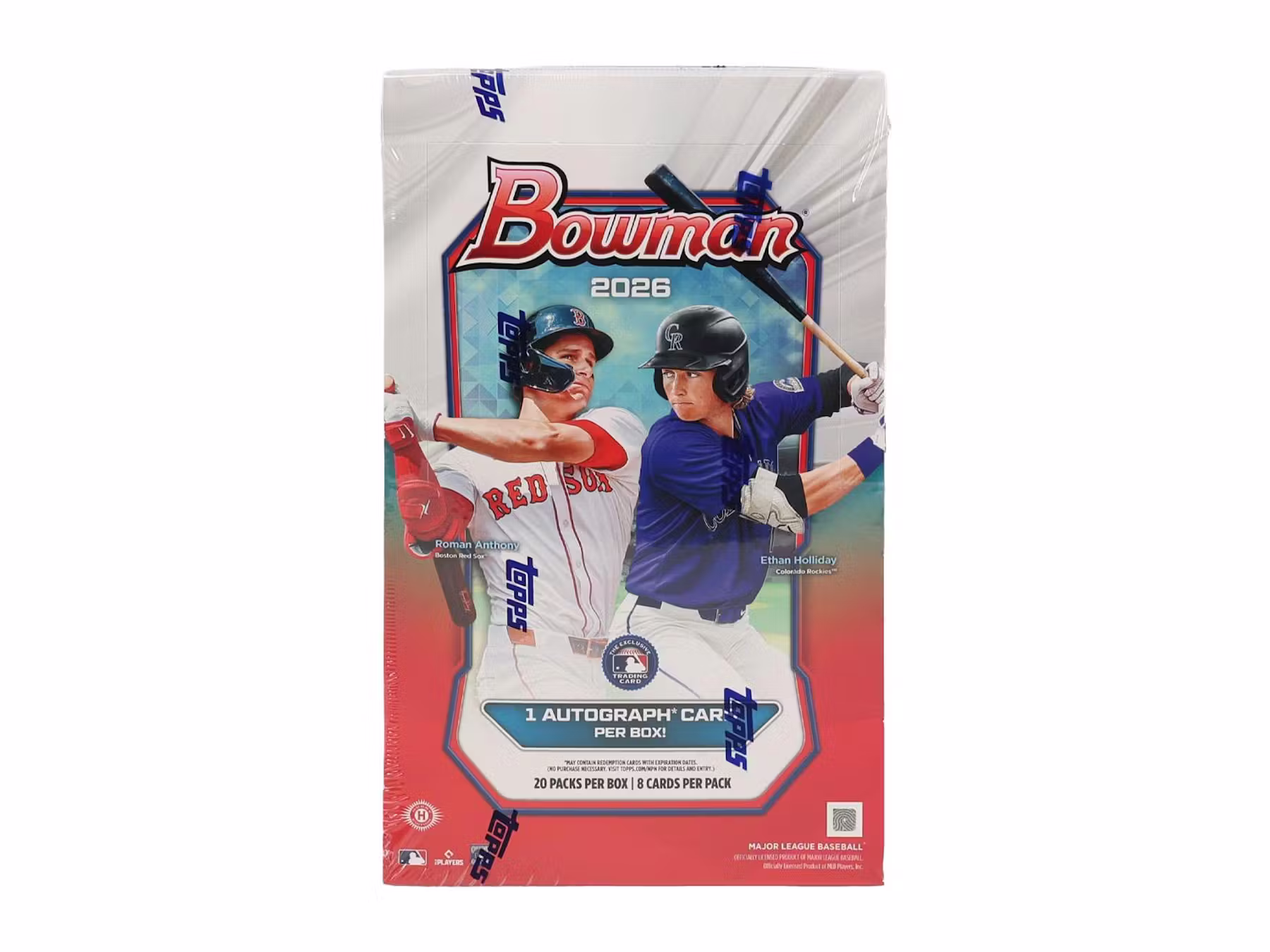 The Best Cards to Look For in 2026 Bowman Baseball 3 2026 Bowman Baseball Hobby Box packaging