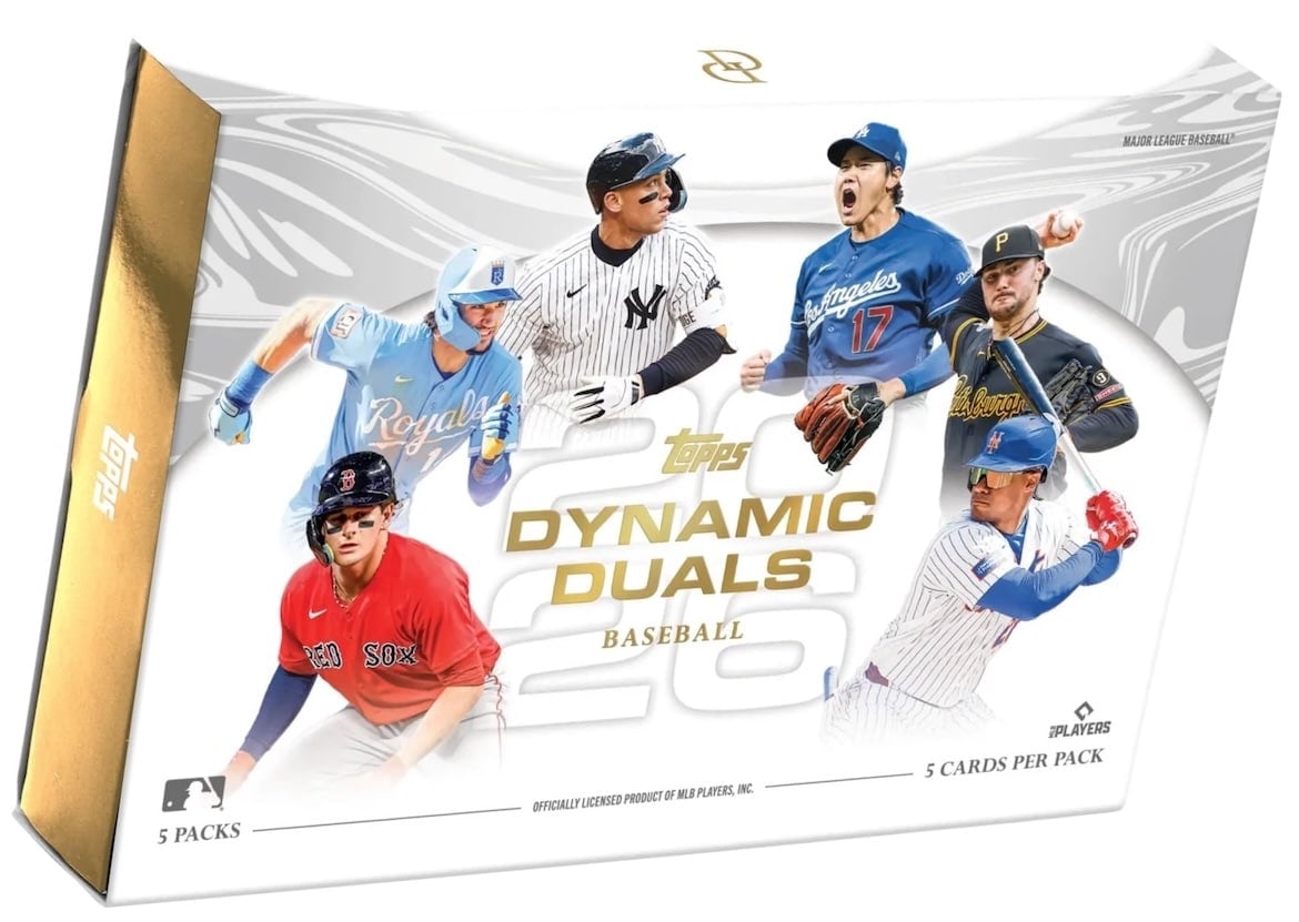 2026 Topps Dynamic Duals Baseball Sealed Hobby Box