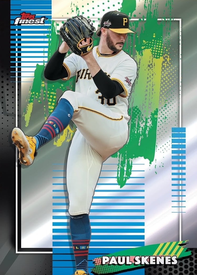2026 Topps Finest Baseball Base Common Paul Skenes