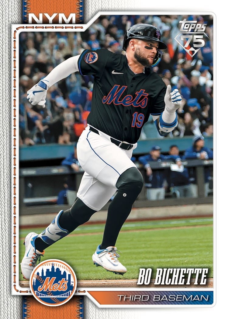 2026 Topps Series 2 Baseball Base Card Bo Bichette New York Mets