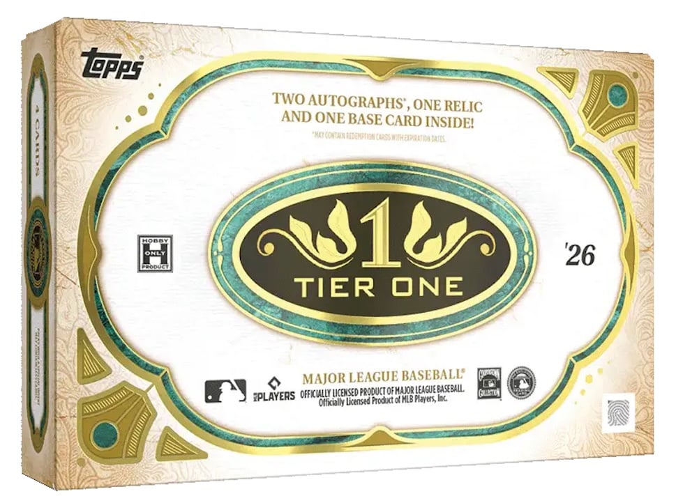 2026 Topps Tier One Baseball Sealed Hobby Box