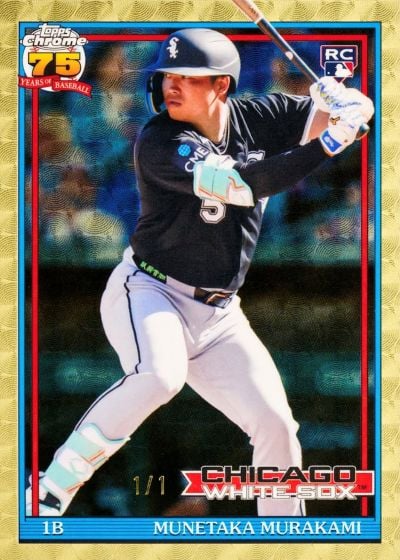 2026 Topps Chrome 1991 Topps Munetaka Murakami Chicago White Sox RC 1/1
