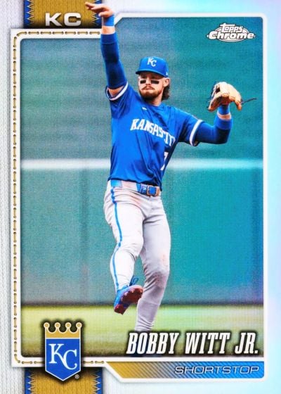2026 Topps Chrome Bobby Witt Jr. Base Card Kansas City Royals