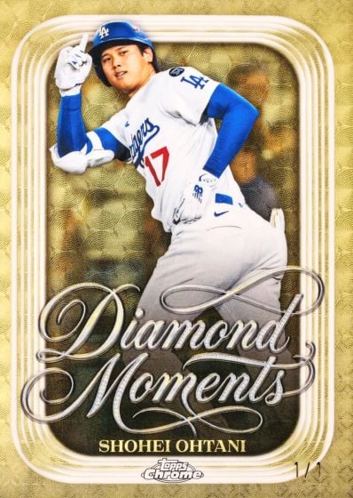 2026 Topps Chrome Diamond Moments Shohei Ohtani Los Angeles Dodgers 1/1