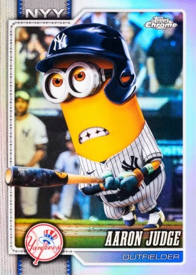 2026 Topps Chrome Minions Aaron Judge New York Yankees