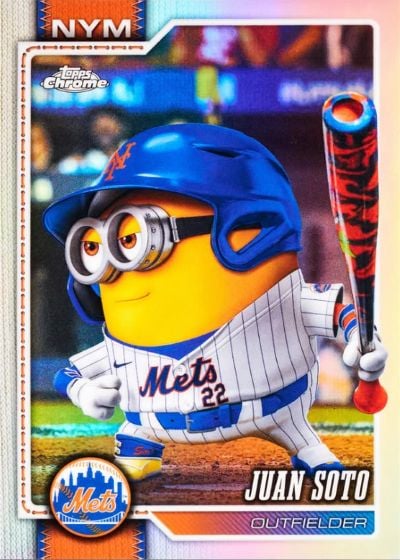 2026 Topps Chrome Minions Juan Soto New York Mets