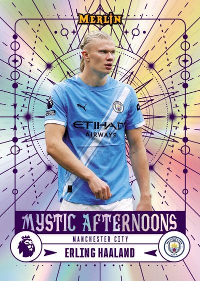 2026 Topps Merlin Premier League Mystic Afternoons Erling Haaland