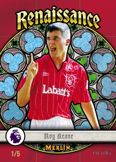 2026 Topps Merlin Premier League Renaissance Roy Keane