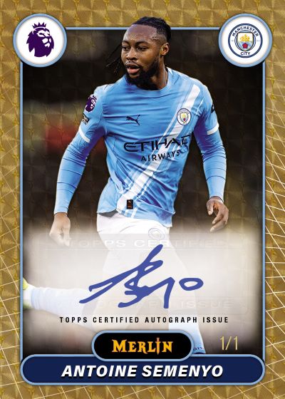 2026 Topps Merlin Premier League Superfractor Auto Antoine Semenyo
