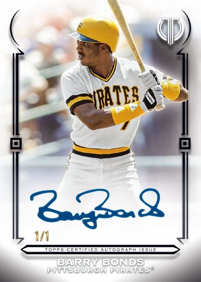 2026 Topps Tribute Baseball: Checklist, Release Date, and What to Expect 17 2026 Topps Tribute Barry Bonds Career Autograph