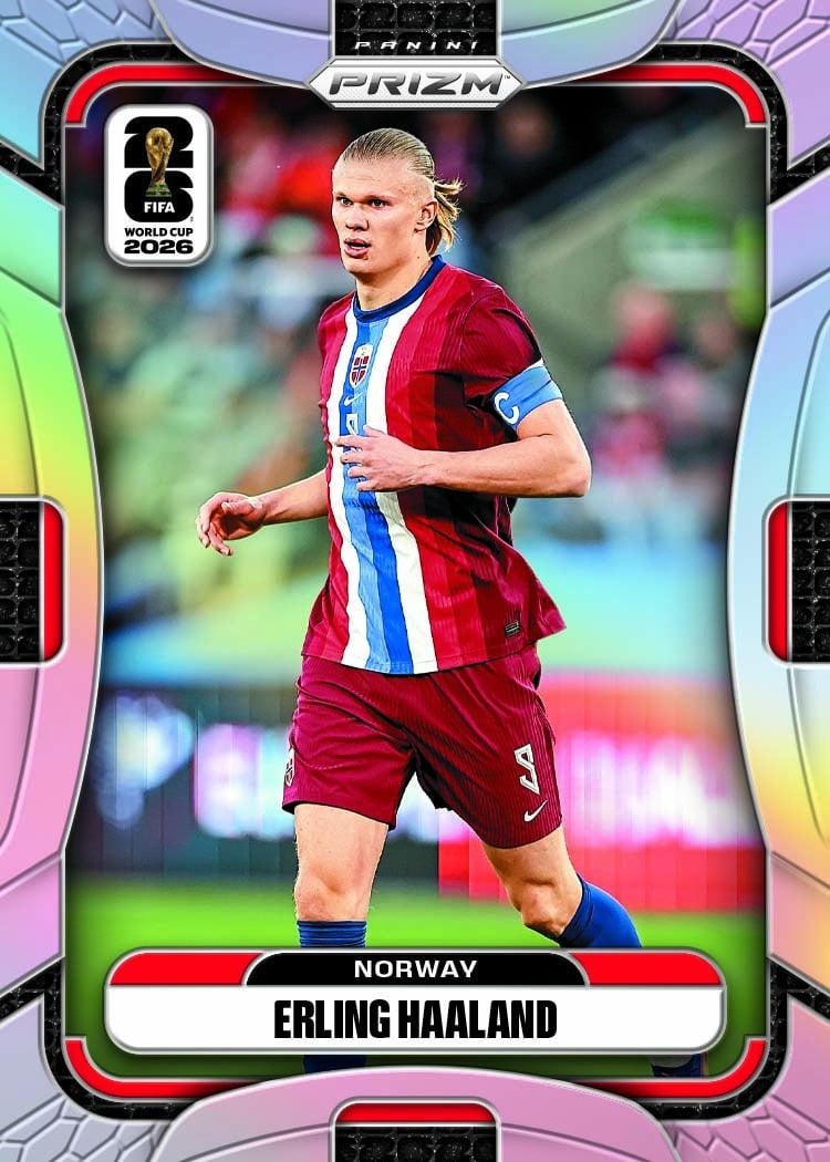 2026 Panini Prizm FIFA World Cup Erling Haaland Norway Base Card