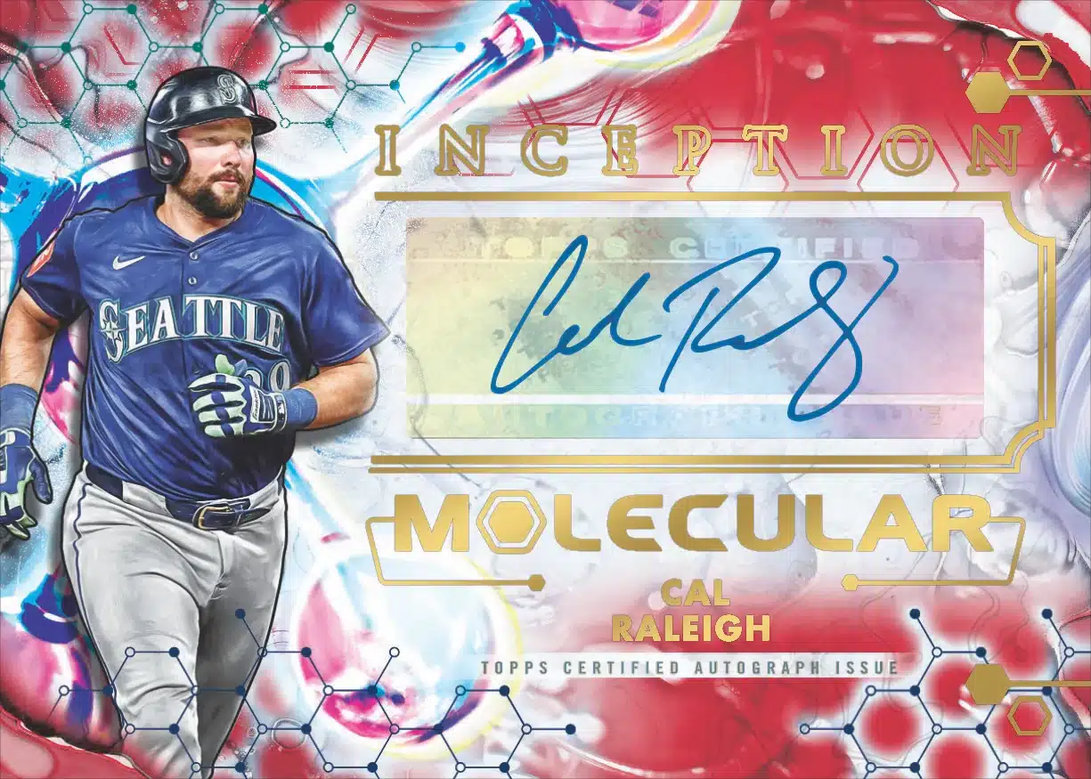 2025 Topps Inception Baseball: Checklist, Hits, and Set Breakdown 5 2025 Topps Inception Baseball Molecular Autograph Cal Raleigh
