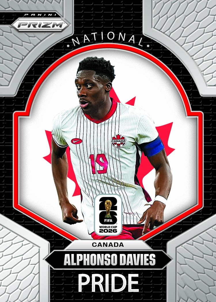 2026 Panini Prizm FIFA World Cup National Pride Alphonso Davies Canada
