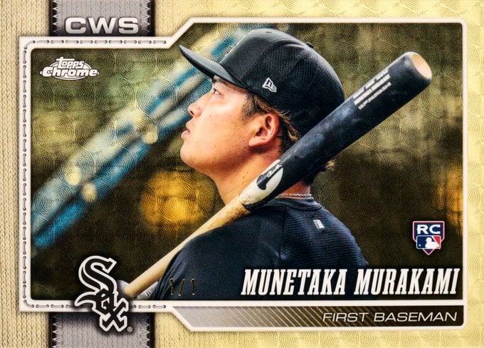 2026 Topps Chrome Munetaka Murakami SSP Superfractor Chicago White Sox RC 1/1