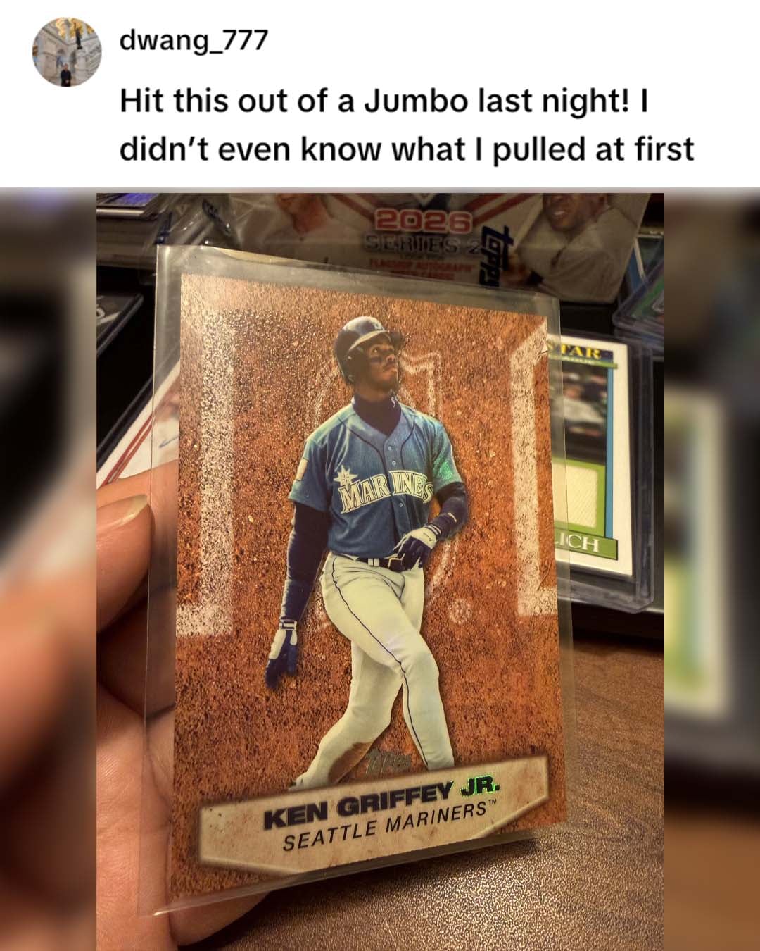 2026 Topps Series 2 Baseball Diamond Dust SP Ken Griffey Jr