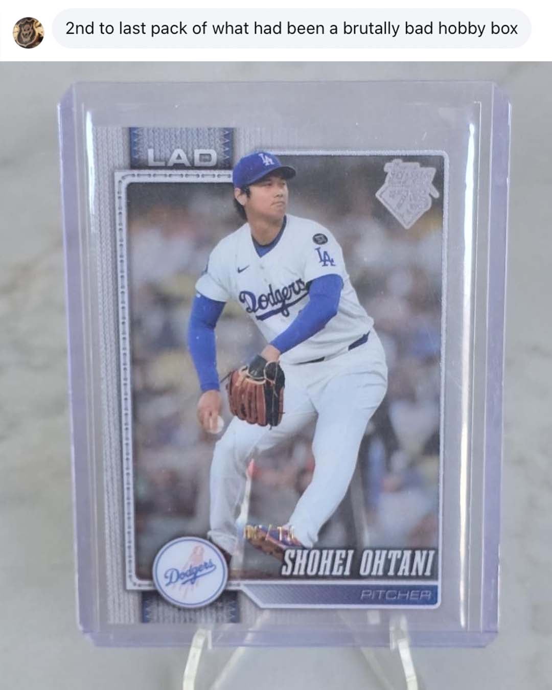 2026 Topps Series 2 Baseball Platinum Parallel Shohei Ohtani